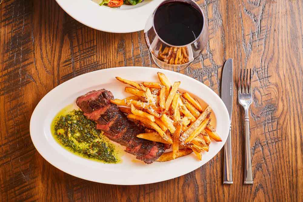 Steak and fries
