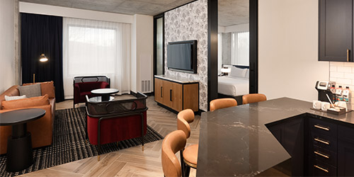 King Suite Hotel Room