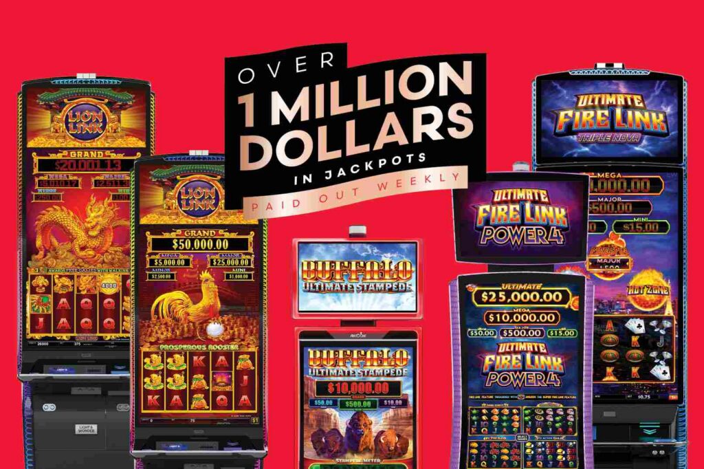 Over 1 Million Dollars in Jackpots Paid Out Weekly